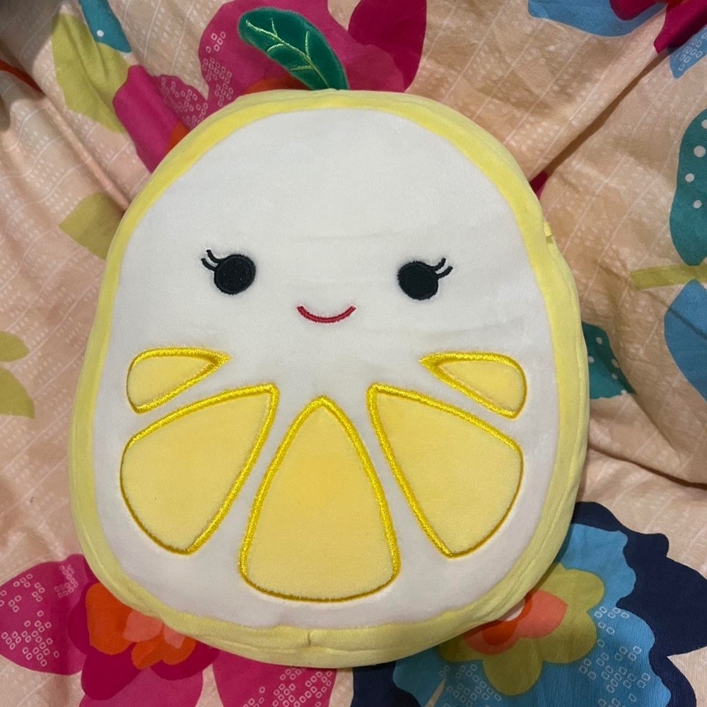 8 in lemon squishmallow brand new without tags